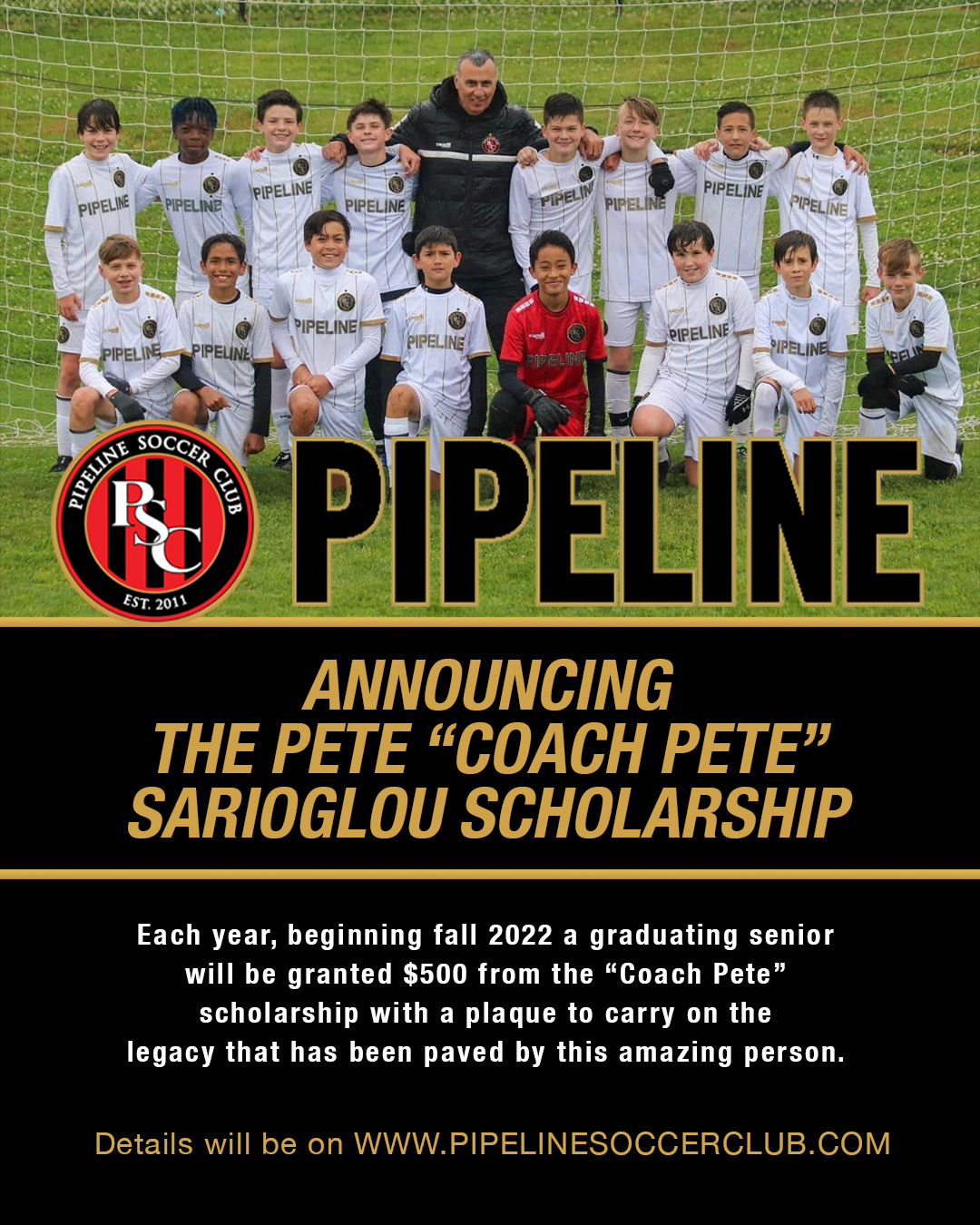 The Pete Sarioglou Scholarship